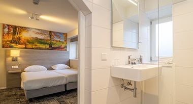 Hotelkamer van Fletcher Hotel-Restaurant De Geulvallei
